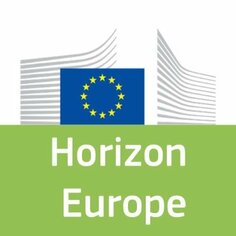 Logo of Horizon Europe